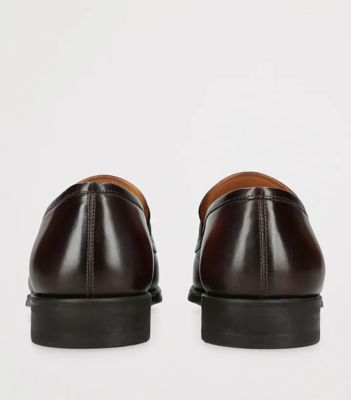 Magnanni Leather Madison Penny Loafers - Image 2
