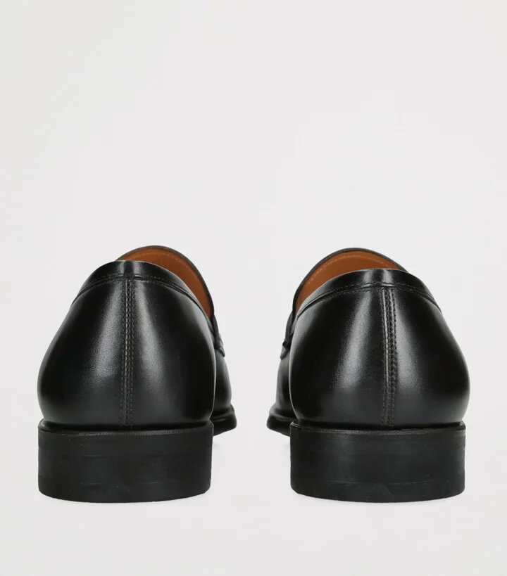 Magnanni Leather Madison Penny Loafers - Image 2