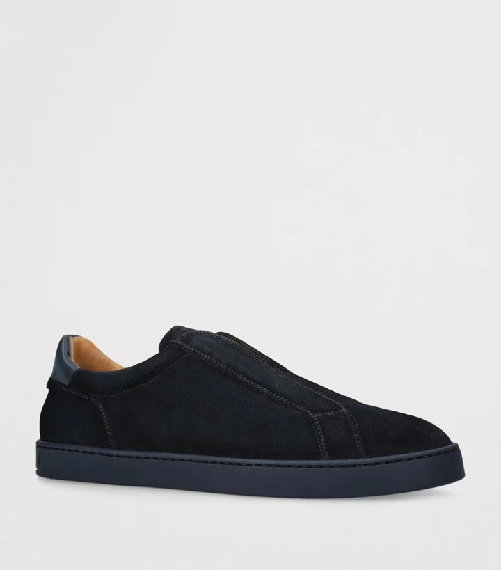 Magnanni Leather Slip-On Sneakers - Image 3