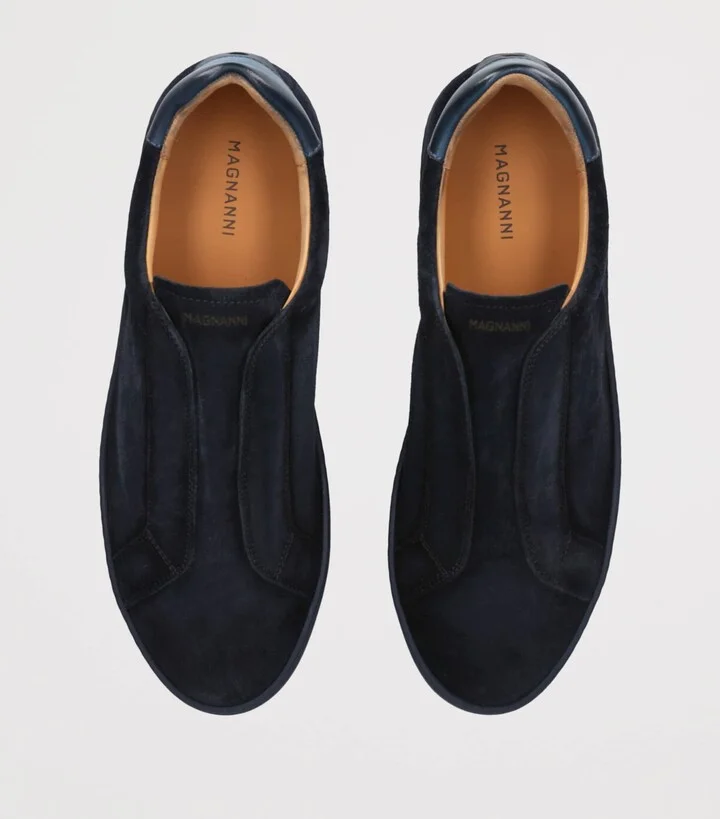 Magnanni Leather Slip-On Sneakers - Image 4