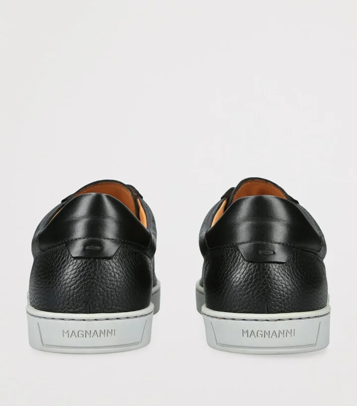 Magnanni Leather Slip-On Sneakers - Image 2