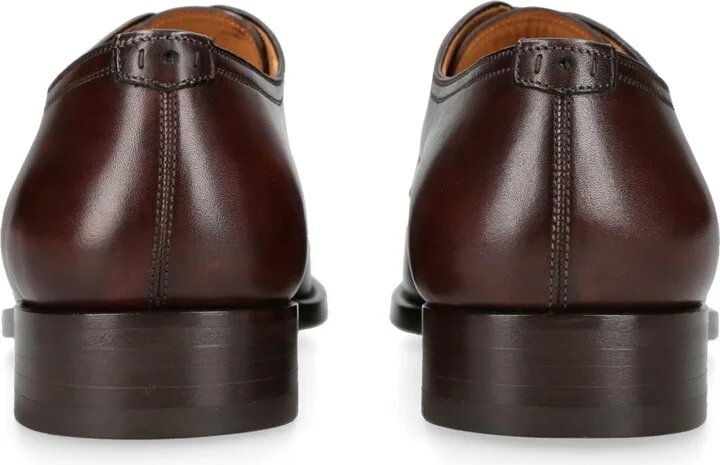 Magnanni Leather Stitch Flex Derby Shoes - Image 2