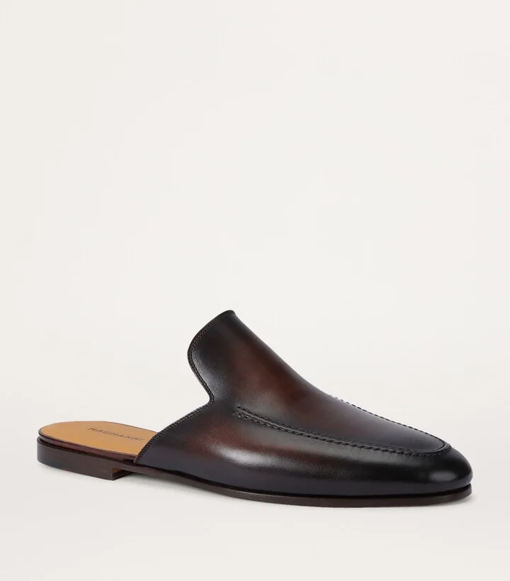 Magnanni Leather Suela Mules - Image 3