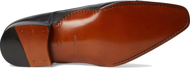 Magnanni Leros Men's Slip on Shoes Grey/Cuero : 8 M, Leather/Rubber - Image 3