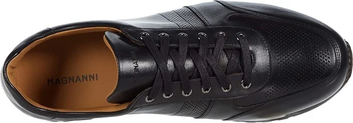Magnanni Lizandro Men's Shoes Black : 7.5 M, Leather - Image 2