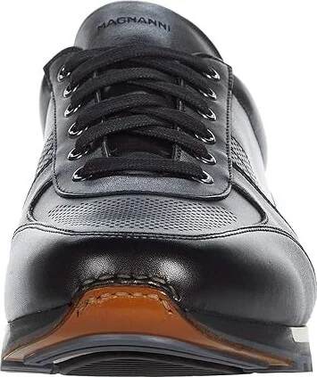 Magnanni Lizandro Men's Shoes Black : 7.5 M, Leather - Image 5