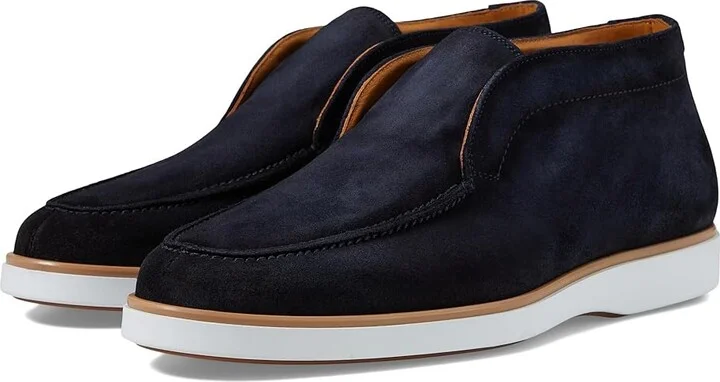 Magnanni Loda Men's Boots Navy Suede : 13 M