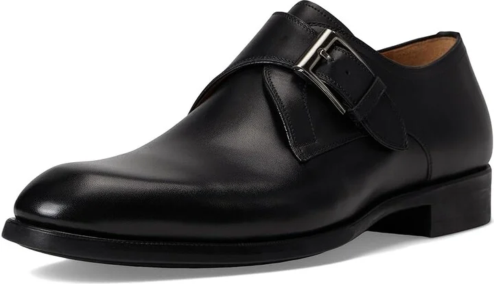 Magnanni Madras Men's Lace Up Wing Tip Shoes Black : 9 M, Leather - Image 5