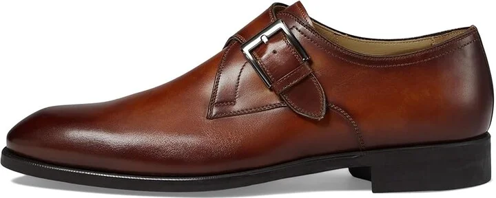 Magnanni Madras Men's Lace Up Wing Tip Shoes Cuero : 9 M, Leather - Image 6
