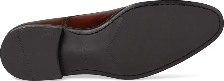 Magnanni Malta Men's Lace Up Wing Tip Shoes Cognac : 8.5 M, Leather - Image 3