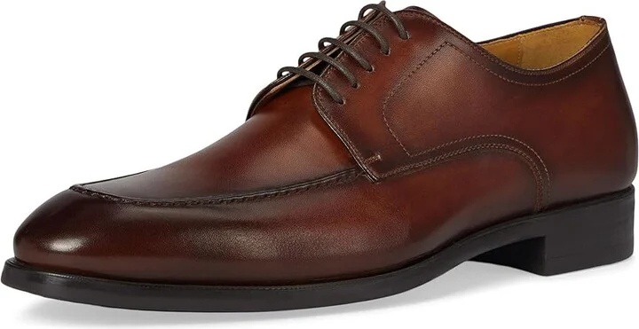 Magnanni Malta Men's Lace Up Wing Tip Shoes Cognac : 8.5 M, Leather - Image 5