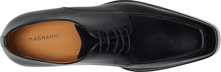 Magnanni Manchester Men's Lace Up Wing Tip Shoes Black : 10.5 M, Leather/Rubber - Image 2