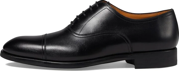 Magnanni Marcona Men's Lace Up Wing Tip Shoes Black : 10.5 M, Leather - Image 6