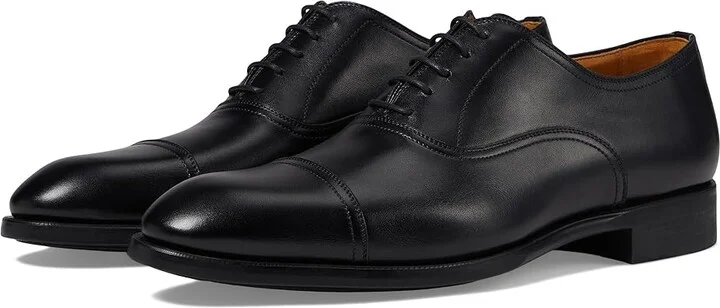 Magnanni Marcona Men's Lace Up Wing Tip Shoes Black : 10.5 M, Leather