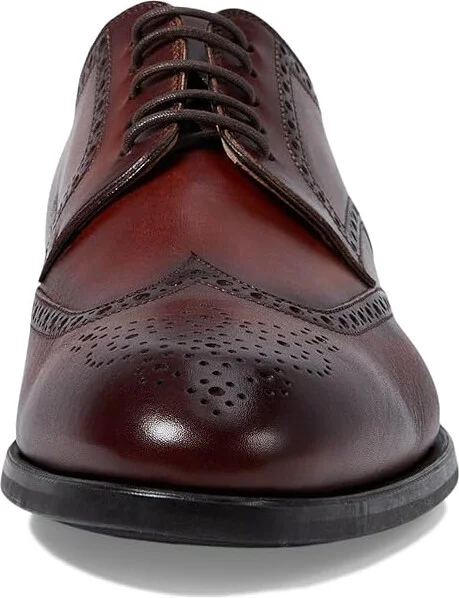 Magnanni Mcalester Men's Lace Up Wing Tip Shoes Cognac : 10 M, Leather - Image 5