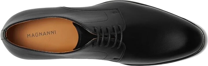 Magnanni Melo Men's Lace Up Wing Tip Shoes Black : 10.5 M, Leather - Image 2