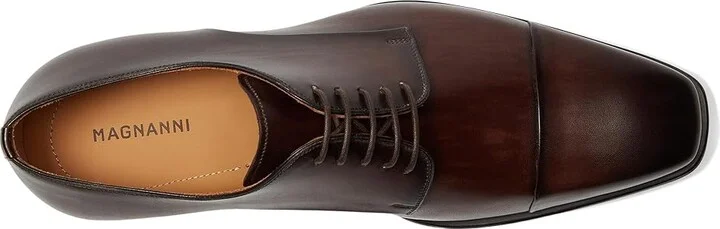 Magnanni Melrose Men's Shoes Brown : 9.5 M, Leather - Image 2