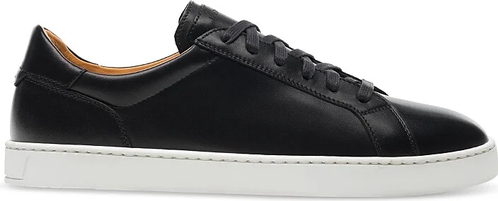 Magnanni Men's Lace Up Leather Sneakers