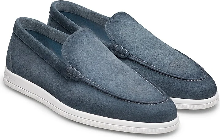Magnanni Men's Slip Suede Loafers - Exclusive