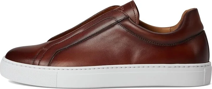 Magnanni Mocasin Elastic Men's Shoes Cognac : 7.5 M, Leather - Image 6