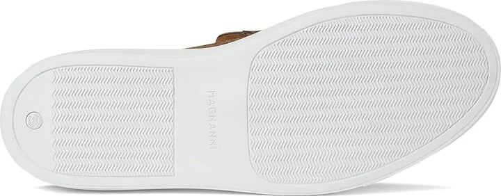 Magnanni Mocasin Slip Men's Shoes Castoro Suede : 7.5 M, Leather - Image 3