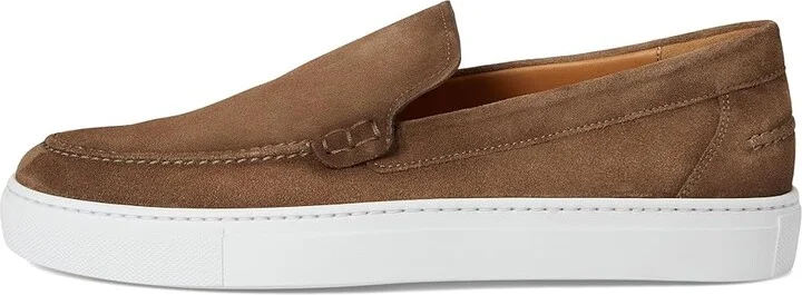 Magnanni Mocasin Slip Men's Shoes Castoro Suede : 7.5 M, Leather - Image 6