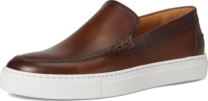 Magnanni Mocasin Slip Men's Shoes Tabaco : 9 M, Leather - Image 5