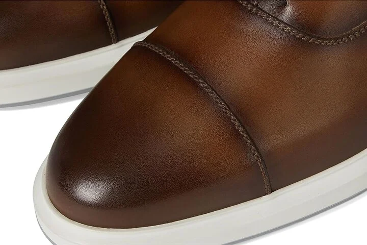 Magnanni Orion Cap Men's Lace-up Boots Brown : 8.5 M, Leather - Image 7