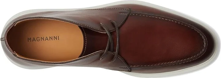 Magnanni Orion Chuk Men's Lace-up Boots Mid Brown : 11.5 M, Suede - Image 2