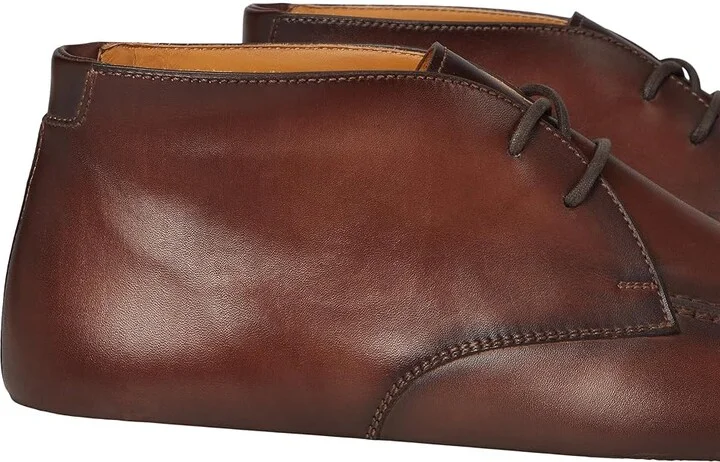 Magnanni Orion Chuk Men's Lace-up Boots Mid Brown : 11.5 M, Suede - Image 7