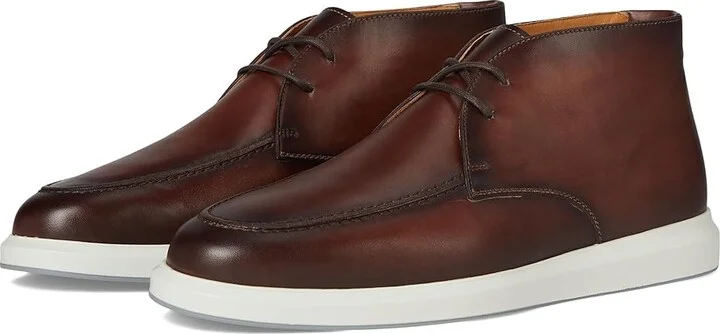 Magnanni Orion Chuk Men's Lace-up Boots Mid Brown : 11.5 M, Suede