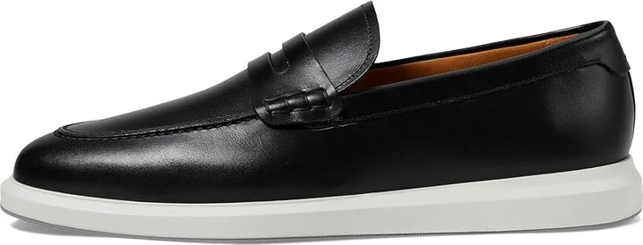 Magnanni Orion Penny Men's Lace-up Boots Black : 12 M, Leather - Image 6