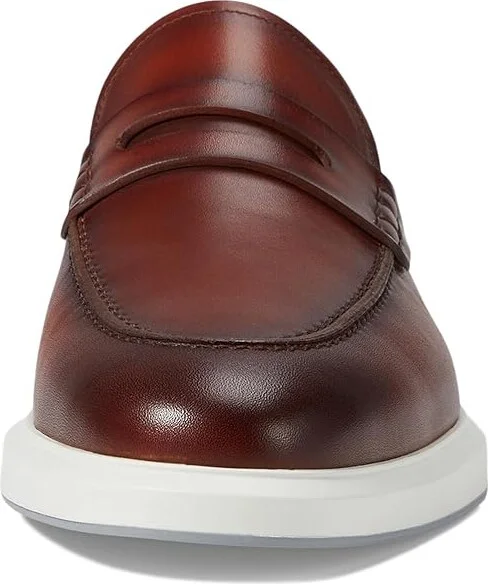 Magnanni Orion Penny Men's Lace-up Boots Cognac : 9.5 M, Leather - Image 5