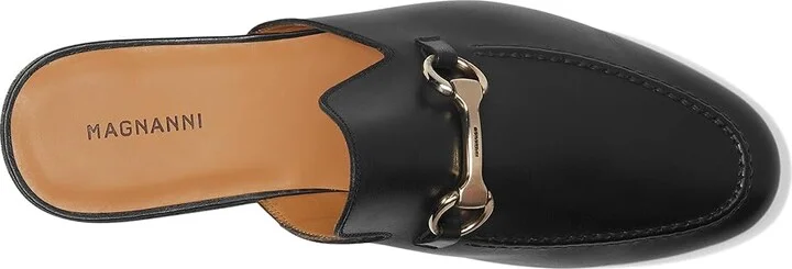 Magnanni Pachino Men's Slippers Black : 7 M, Leather/Rubber/Suede - Image 2
