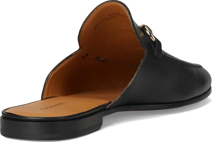 Magnanni Pachino Men's Slippers Black : 7 M, Leather/Rubber/Suede - Image 4