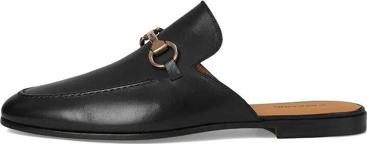 Magnanni Pachino Men's Slippers Black : 7 M, Leather/Rubber/Suede - Image 6