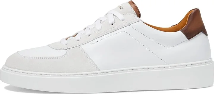 Magnanni Pharell Men's Lace-up Boots White/Brown : 7.5 M, Leather - Image 6