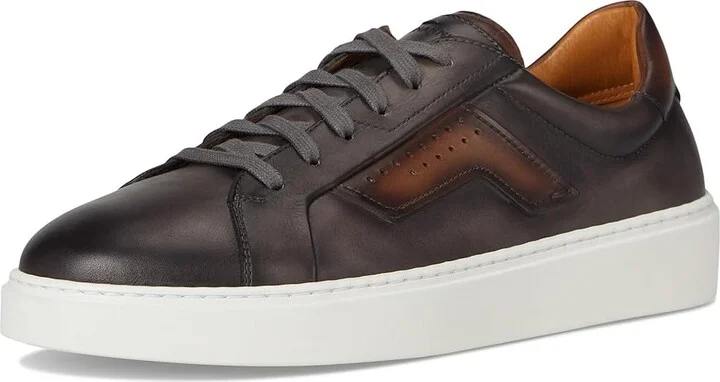 Magnanni Phoenix Men's Shoes Grey/Brown : 7.5 M, Leather - Image 5
