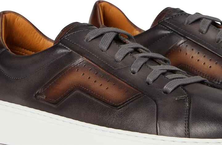 Magnanni Phoenix Men's Shoes Grey/Brown : 7.5 M, Leather - Image 7