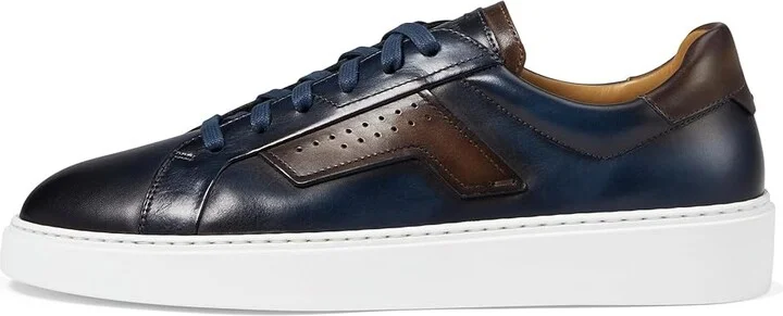 Magnanni Phoenix Men's Shoes Navy/Brown : 8 M, Leather - Image 6