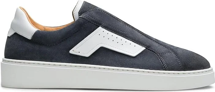 Magnanni Phoenix Slip Men's Lace-up Boots Indigo Suede : 9 M, Leather/Rubber/Suede - Image 4