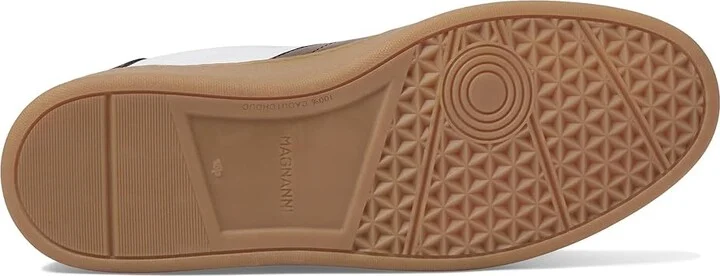 Magnanni Primera Lo Men's Shoes White/Brown : 8 M, Leather - Image 3
