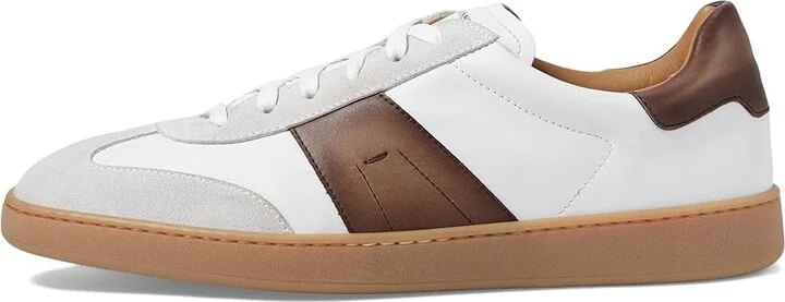 Magnanni Primera Lo Men's Shoes White/Brown : 8 M, Leather - Image 6