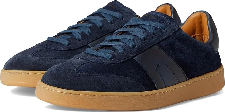 Magnanni Primera Men's Shoes Navy Suede : 9 M, Leather