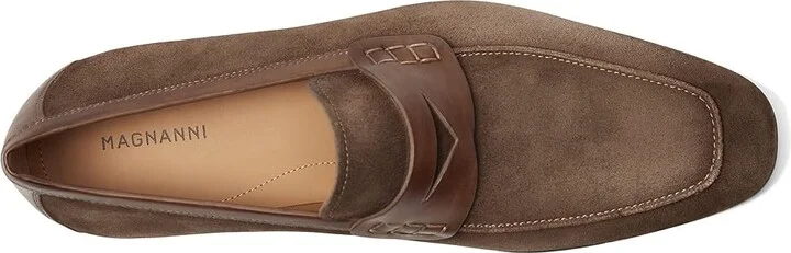 Magnanni Ramiro II Men's Slip on Shoes Torba Suede : 10 M - Image 2