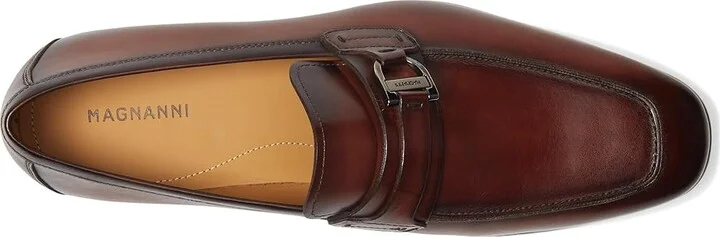 Magnanni Raso II Men's Lace Up Wing Tip Shoes Midbrown : 11.5 M, Leather - Image 2