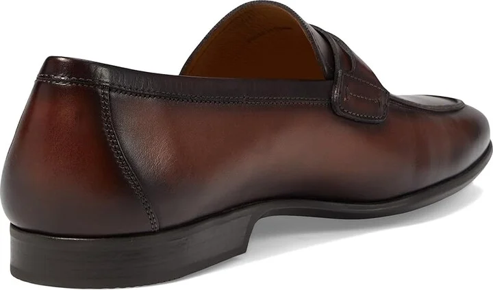 Magnanni Raso II Men's Lace Up Wing Tip Shoes Midbrown : 11.5 M, Leather - Image 4