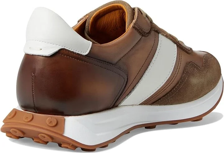 Magnanni Romero Ii Men's Shoes Taupe/White : 11 M, Suede - Image 4