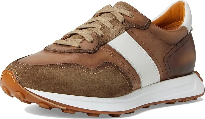 Magnanni Romero Ii Men's Shoes Taupe/White : 11 M, Suede - Image 5