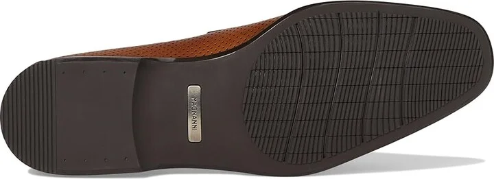 Magnanni Salas Men's Slip on Shoes Cognac : 9.5 M, Leather - Image 3
